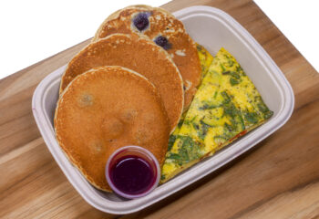 Egg Breakfast - Frittata w/ Kodiak Protein Pancakes